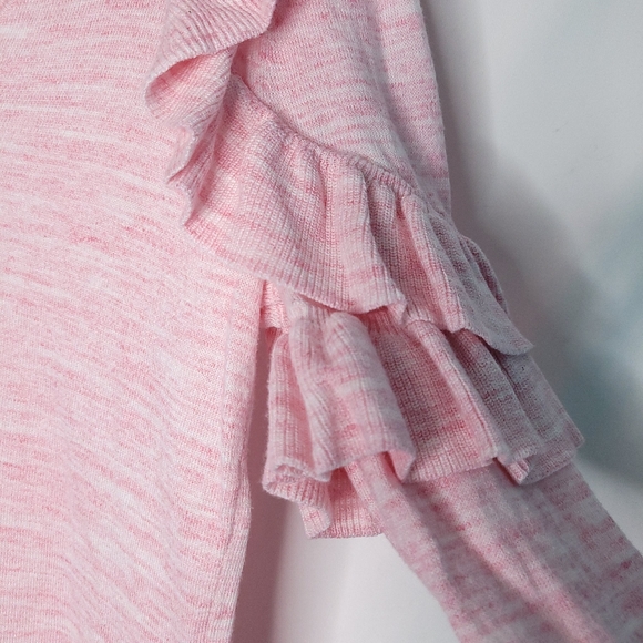 LILLY PULITZER Fresca V-neck Ruffle Sleeve Sweater MEDIUM - Picture 7 of 11